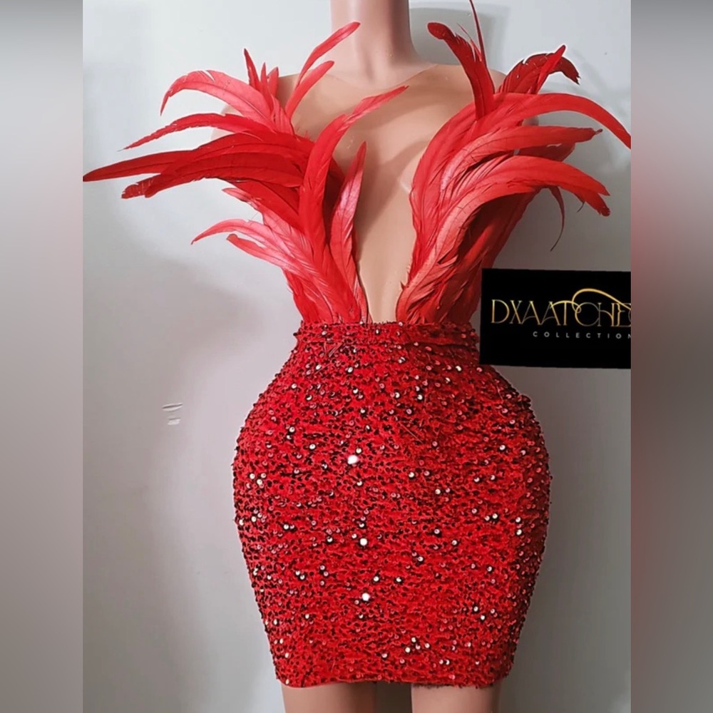 Red Dress Hand Made